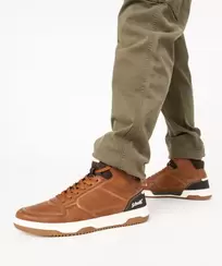 Boots homme mid-cut à lacets style casual - Schott
