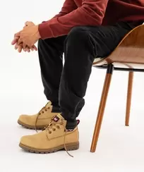 Boots homme casual à lacets et col matelassé - Carrera