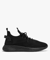 Baskets de running en mesh aéré d'un seul tenant homme