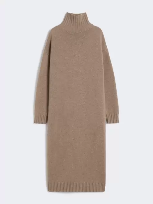 Cashmere turtleneck dress
