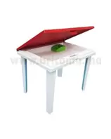 TABLE BABY ALODIN ROUGE