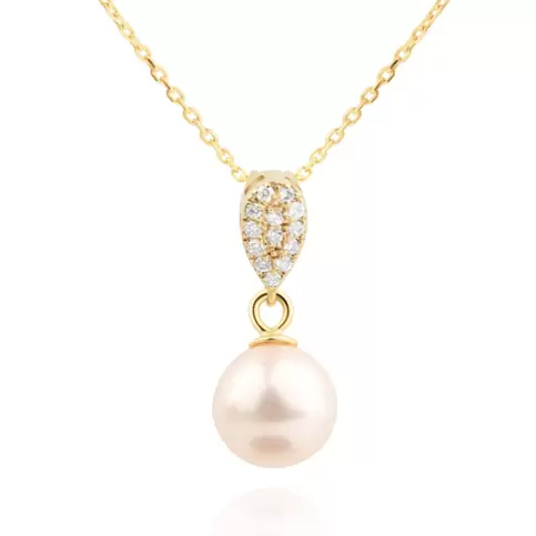 Pendentif Excellence Or jaune 750/1000, Diamants & FWP