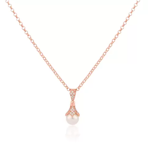 Pendentif Excellence Or rose 750/1000, Diamants & FWP