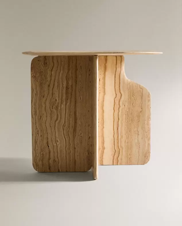 TABLE D'APPOINT TRAVERTIN