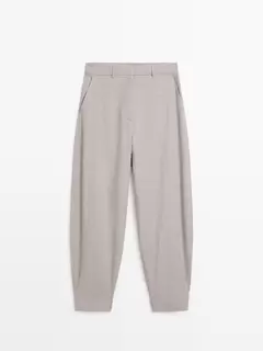 Pantalon laine avec boucle