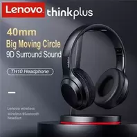 Thinkplus Headphones TH10 Bluetooth Headset with microphone Super High Quality - Black