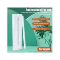 Stylet Tactile Haute Précision pour iPad – Compatible Apple Pencil 1 & 2, Rejet de Paume, Affichage LED, iPad Pro, Air, Mini (2018-2022)