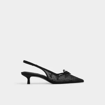 Azaro - Slingback heel, Kitten heel