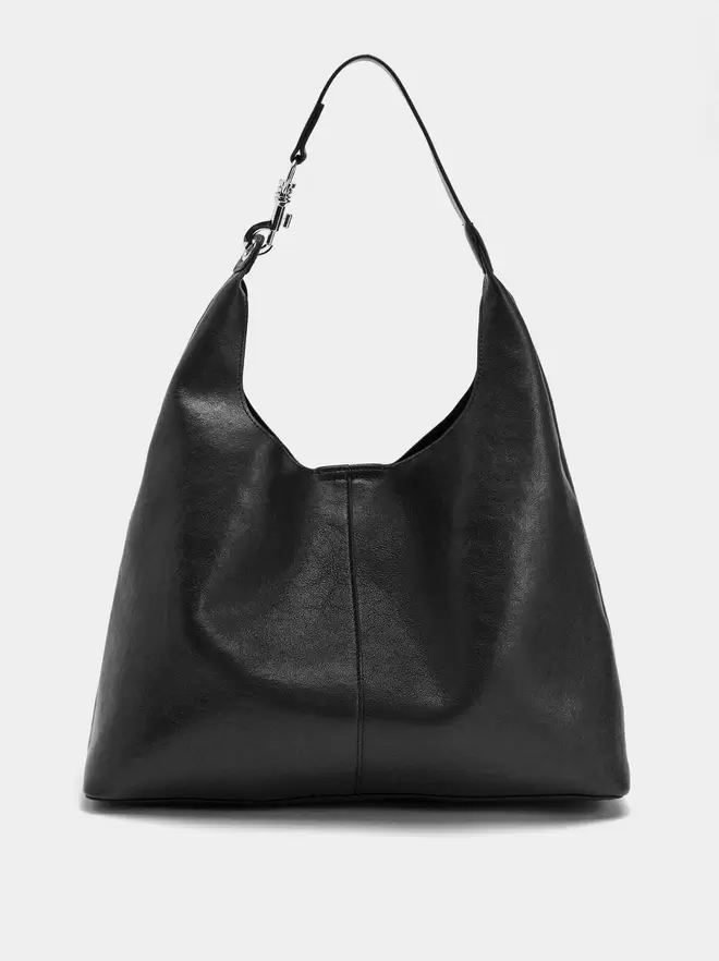 Shoulder bag with carabiner