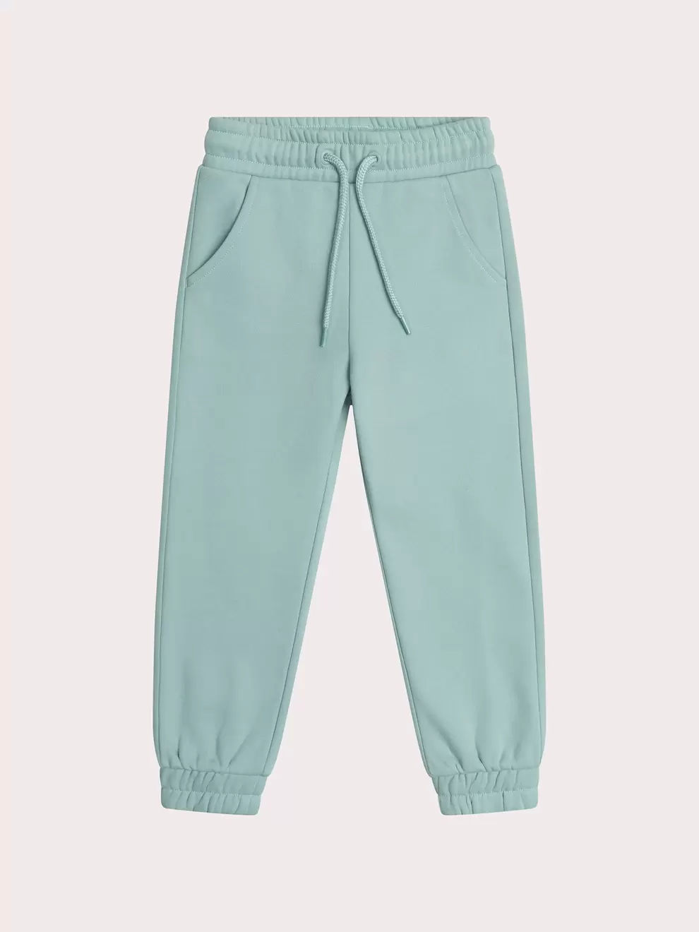 Bas de jogging vert pastel