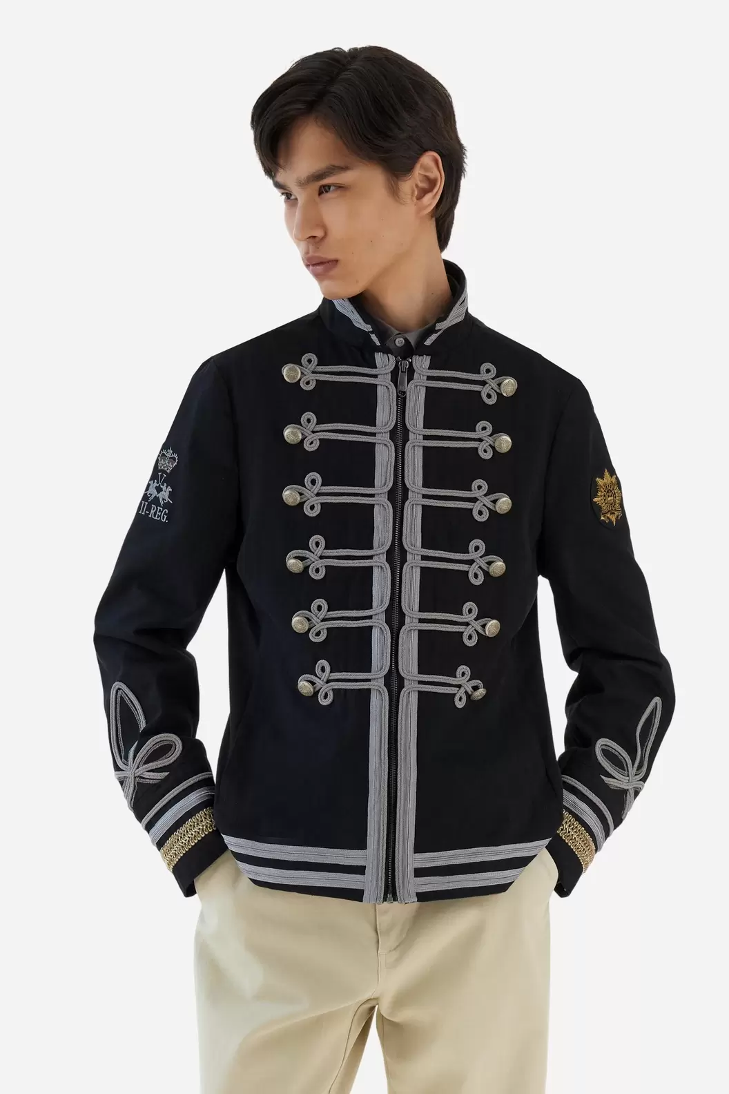 Guards-Herrenjacke aus Baumwolle mit Reißverschluss – Briar