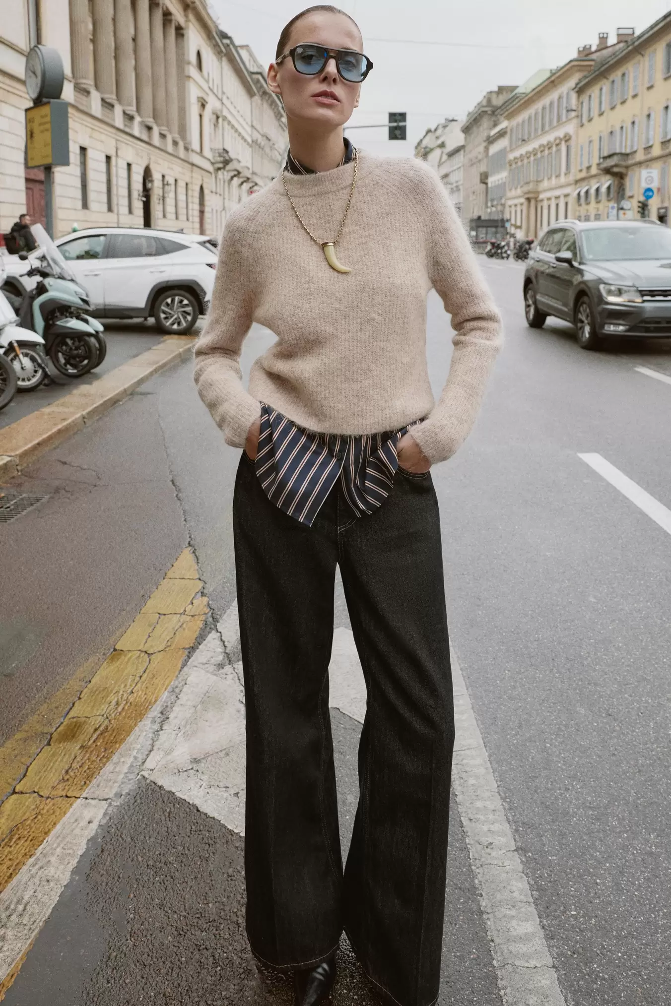 PULL AVEC LAINE ET ALPAGA