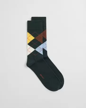 Chaussettes à motif argyle