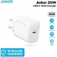 Chargeur mural USB-C 20 W, puissance de sortie Type-C 20W, protection contre les courts-circuits, les surintensités, les surtensions, charge rapide Compact Certifié apple Original, blanc  A2347L21