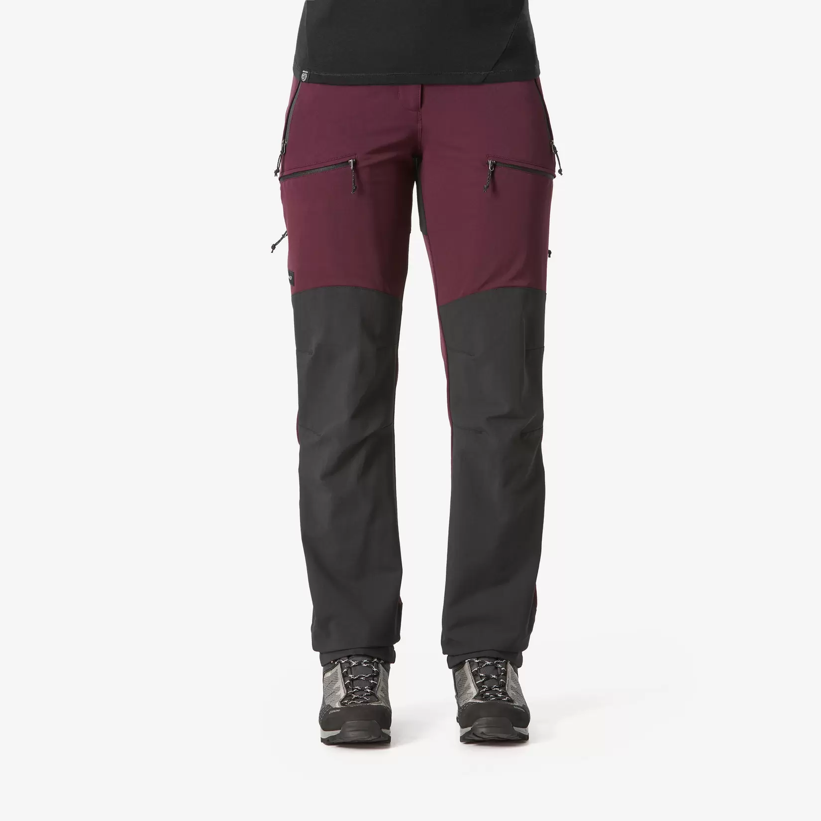 Pantalon de trek montagne déperlant Femme - MT900