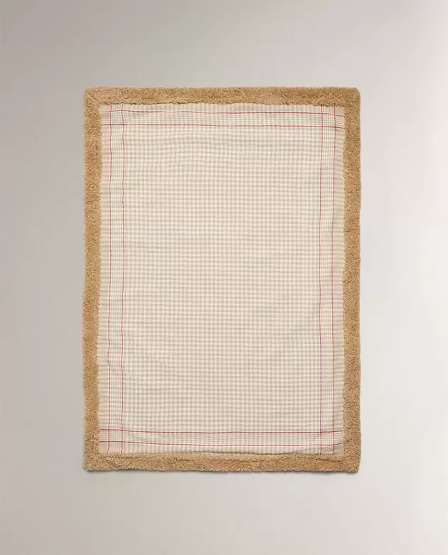 PLAID ANIMAL DE COMPAGNIE CARREAUX RÉVERSIBLE