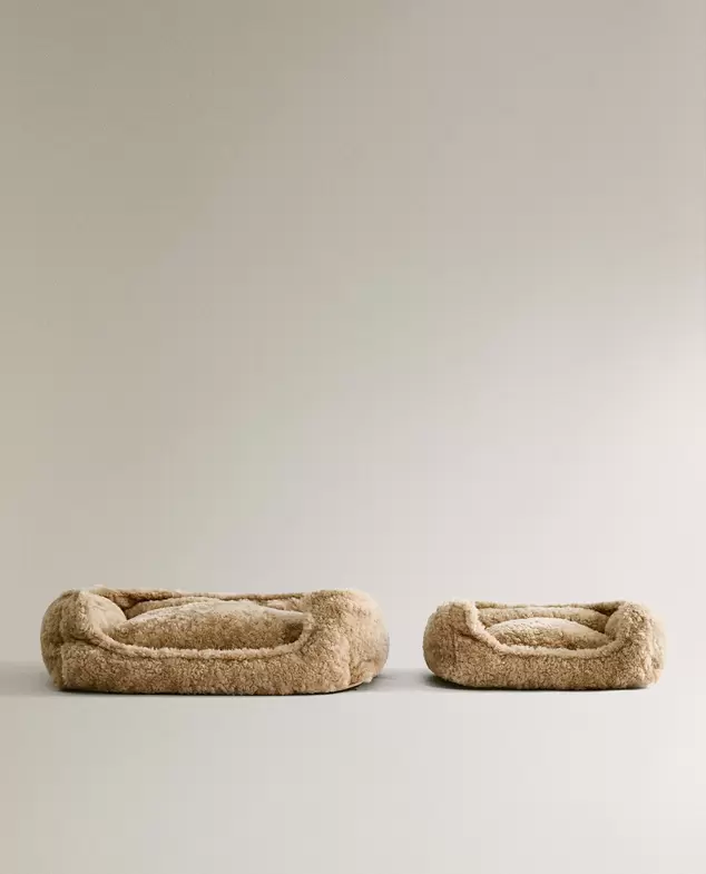 PANIER ANIMAL DE COMPAGNIE EFFET PEAU D’AGNEAU