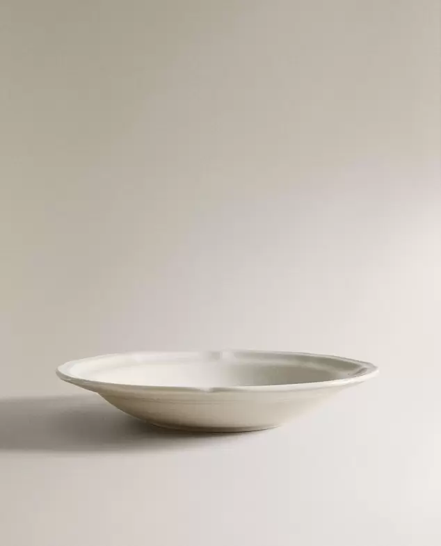 ASSIETTE CREUSE PORCELAINE