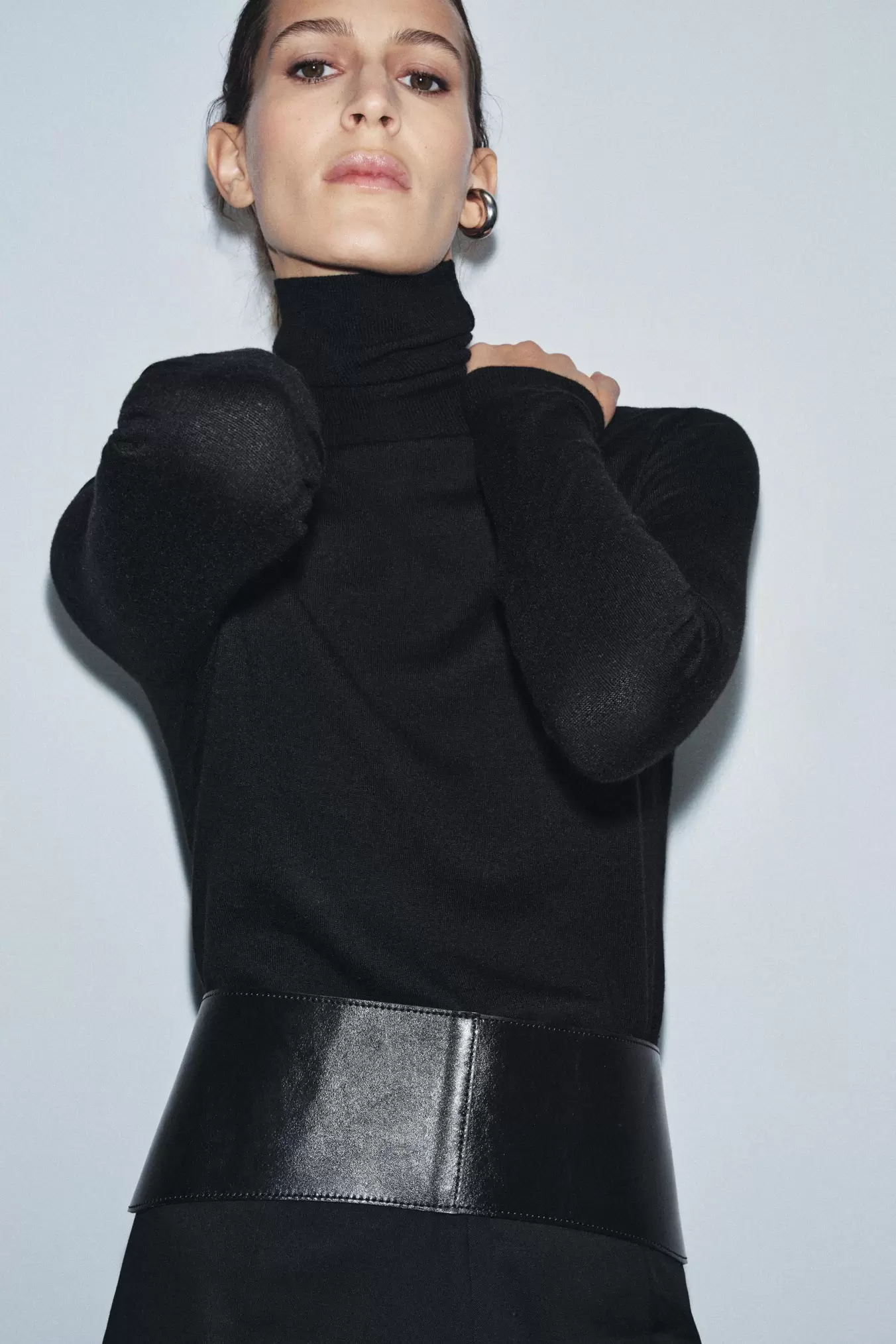 CEINTURE LARGE 100% CUIR