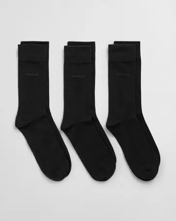 Lot de 3 paires de chaussettes douces en coton