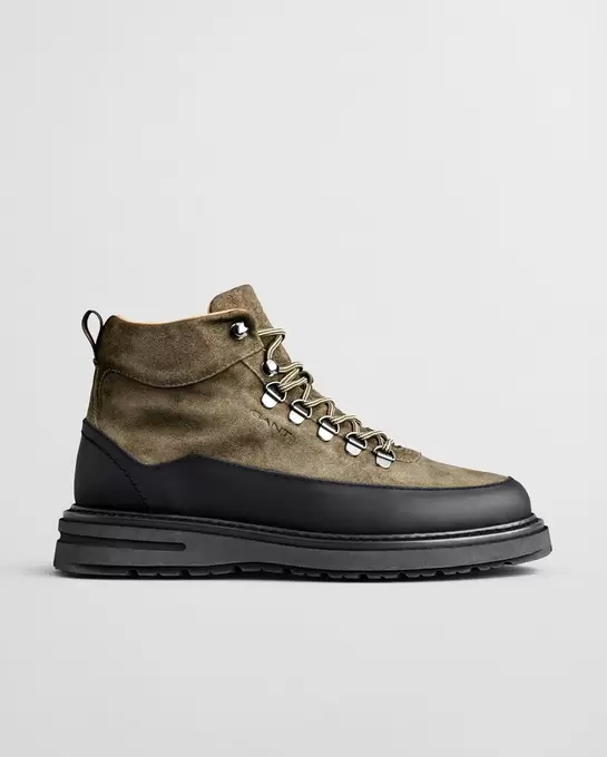 Bottines mi-hautes en daim Hillprep