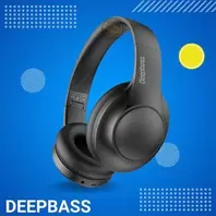 Casque Audio Sans Fil Bluetooth R21 avec Son Stéréo Haute Définition, Autonomie 8h, Micro Intégré et Design Pliable