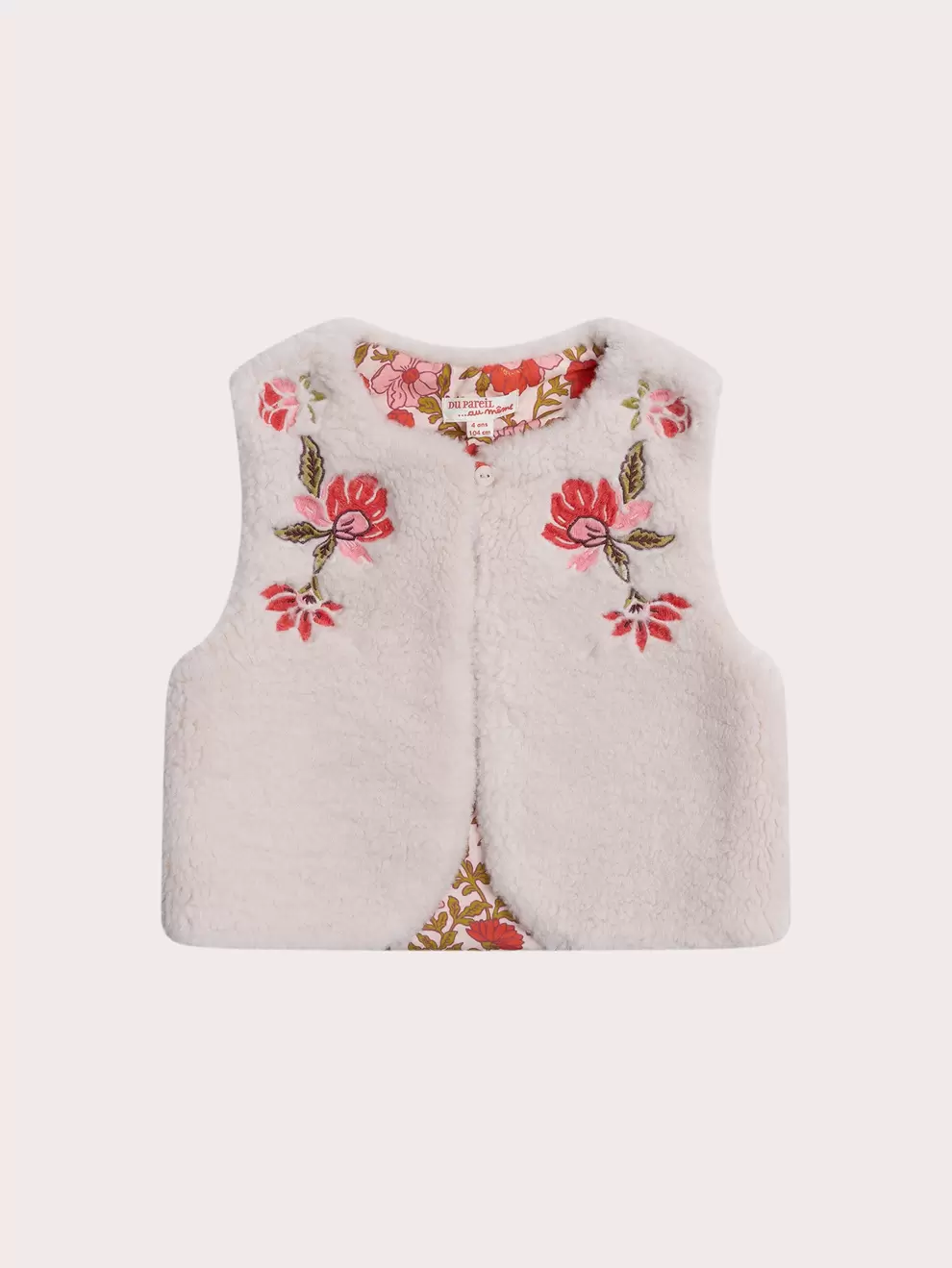 Gilet sans manches réversible