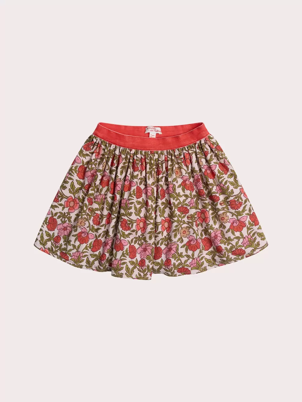 Jupe réversible imprimée