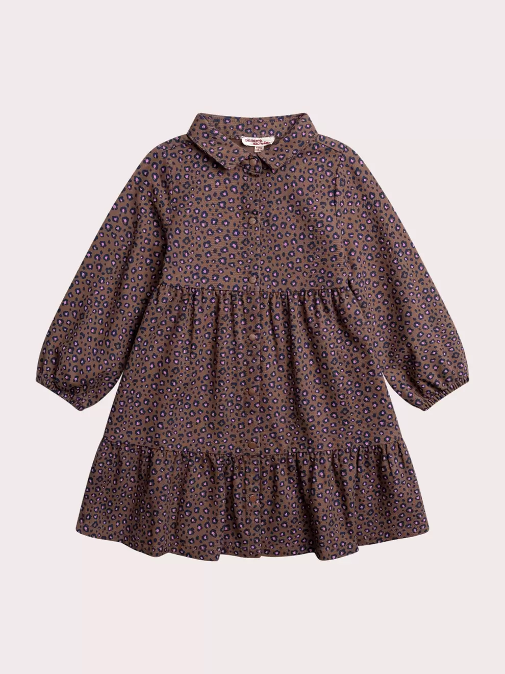 Robe imprimé léopard fille