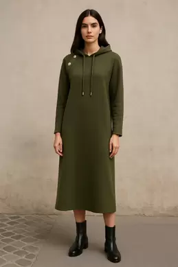 ROBE SWEAT À CAPUCHE