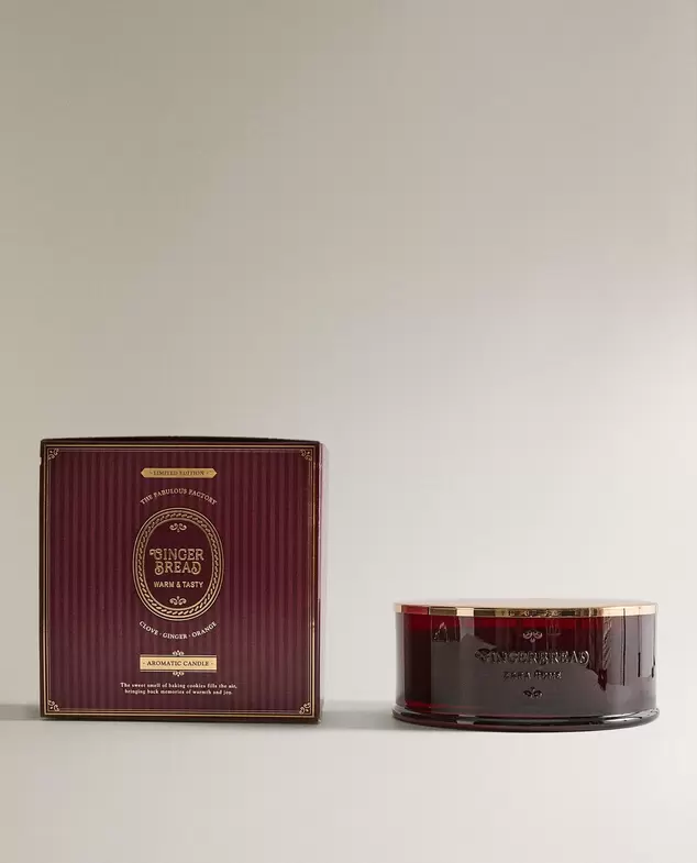(900 G) BOUGIE PARFUMÉE GINGERBREAD