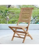 CHAISE HAMPTON PLIABLE EN TECK