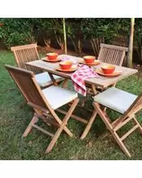 TABLE PLIANTE RECTANGULAIRE EN TECK