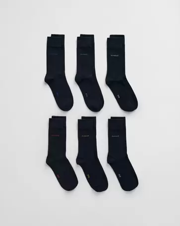 Lot de 6 paires de chaussettes douces en coton