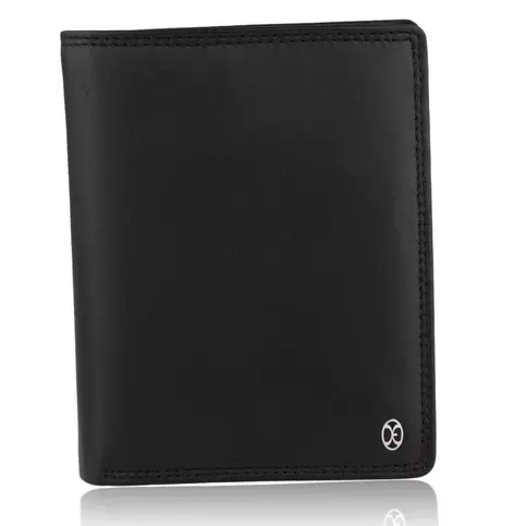 PorteFeuille Excellence Cuir veritable Italie Noir