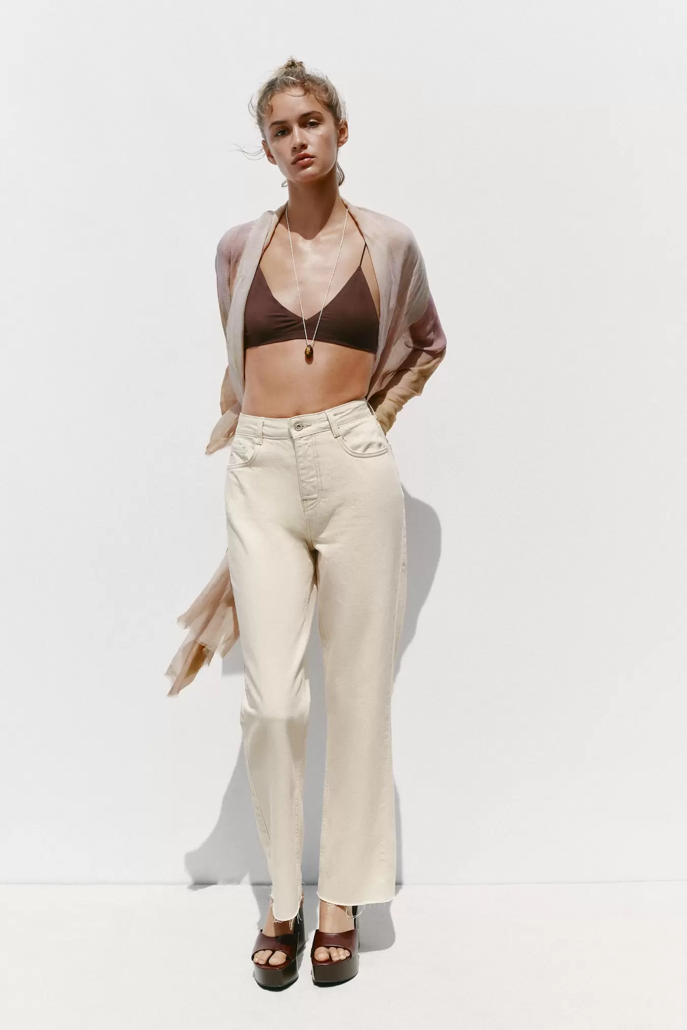 JEAN Z.02 STRAIGHT ANKLE TAILLE HAUTE