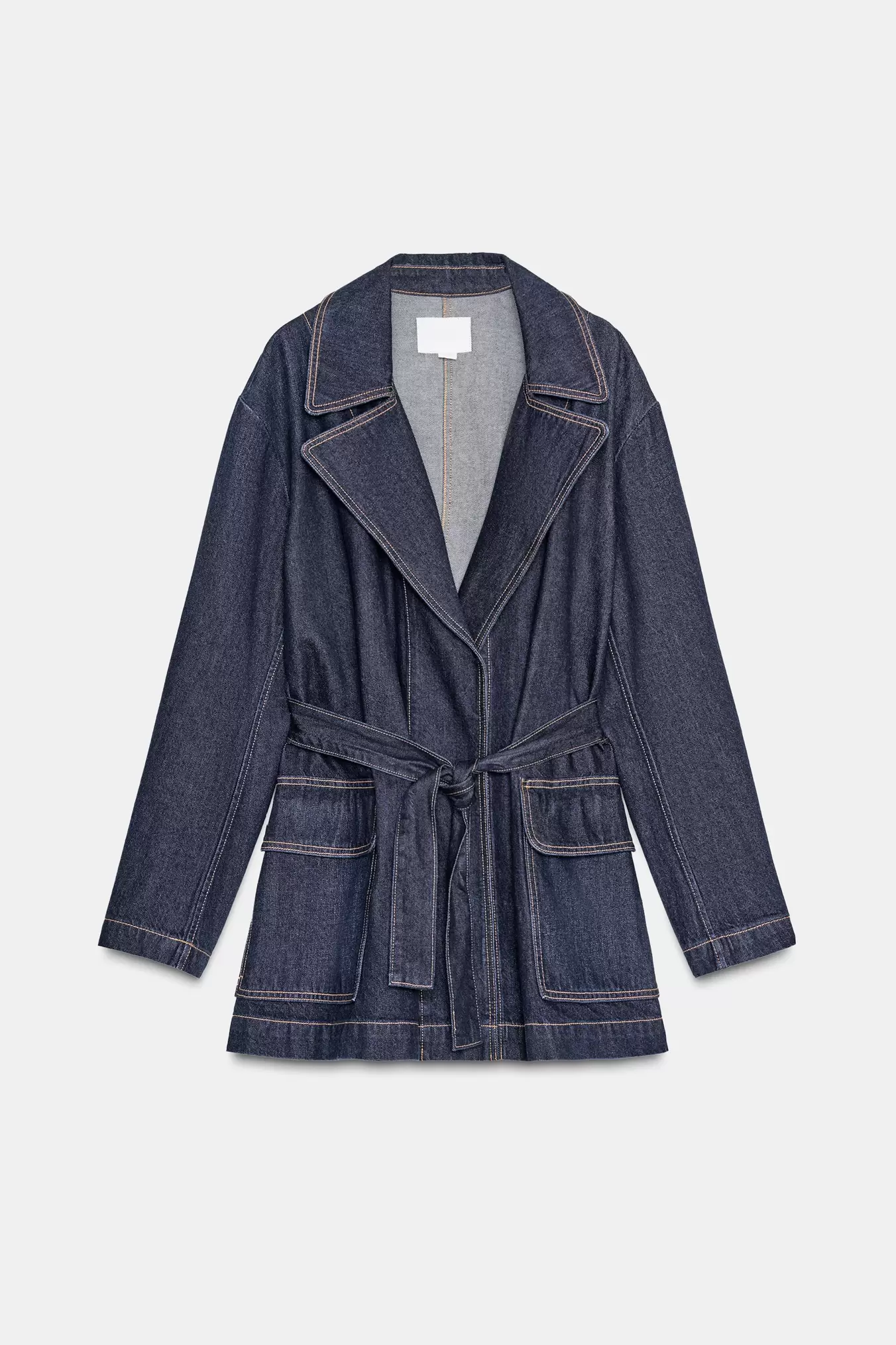 BLOUSON COURT EN JEAN TRF