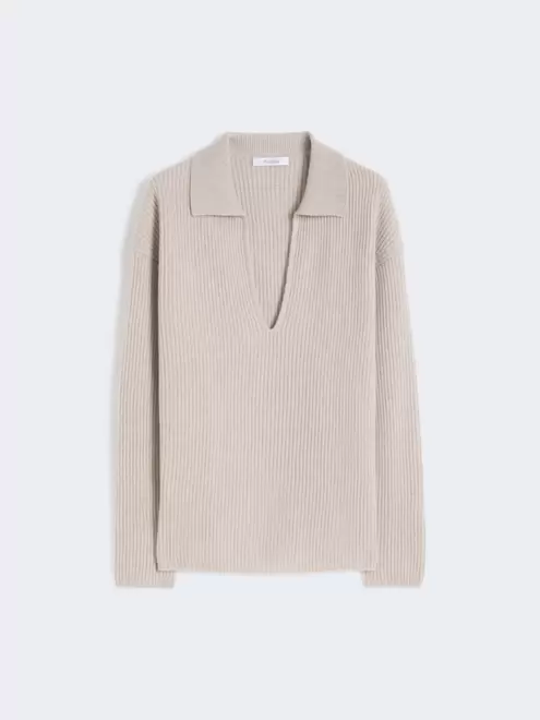 Ribbed cashmere jumper