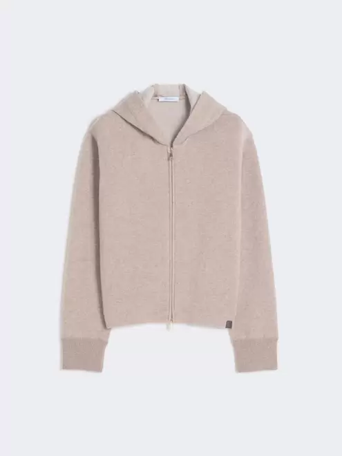 Cashmere and wool jersey sweatshirt