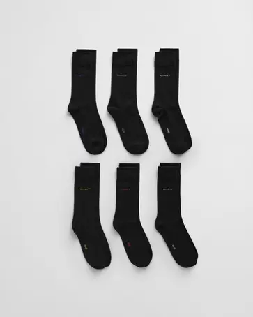 Lot de 6 paires de chaussettes douces en coton