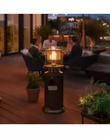 CHAUFFE TERRASSE AMERICAN STYLE BRONZE