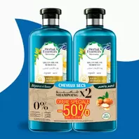Pack de 2 shampoings Herbal Essences 400ML