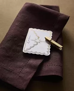 LOT MARQUE-PLACES POCHETTE NOËL (LOT DE 12)