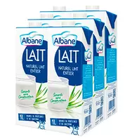 Lait entier 1L x 6 Alban