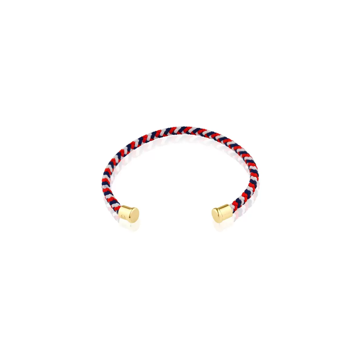 Cuir tricolore 4mm Excellence Caméléon Acier 316L Y