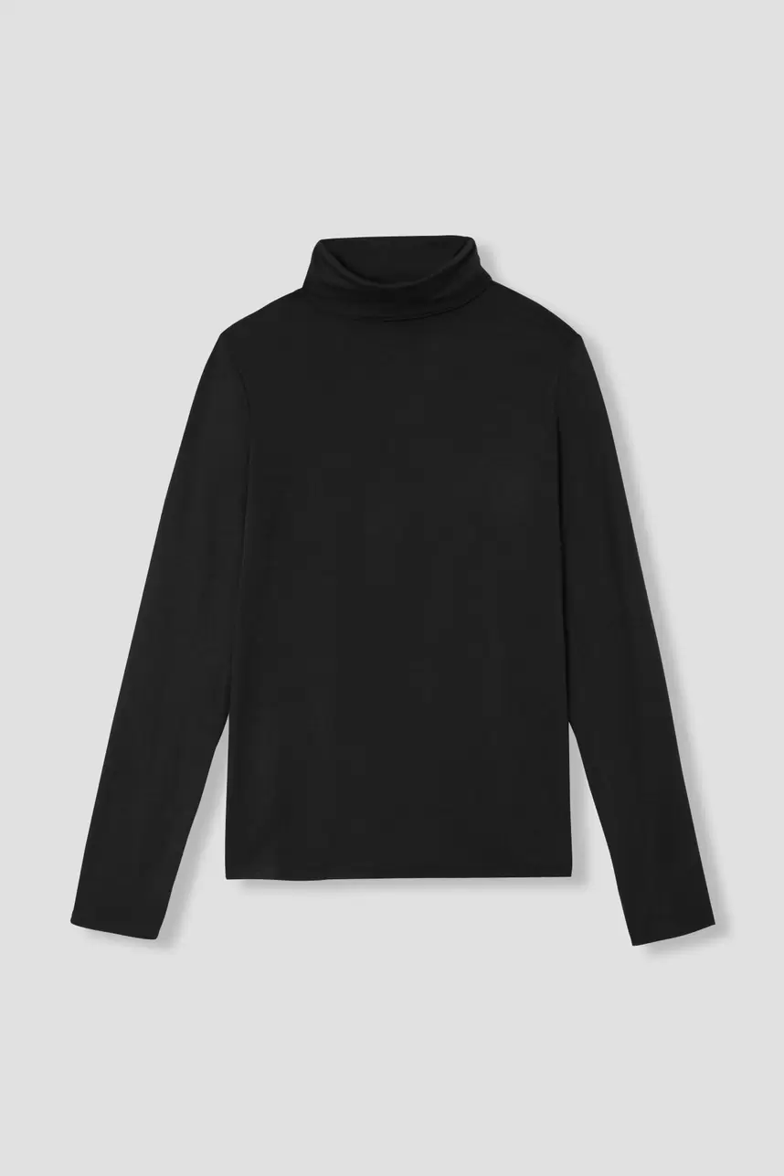 T-shirt col roulé Femme