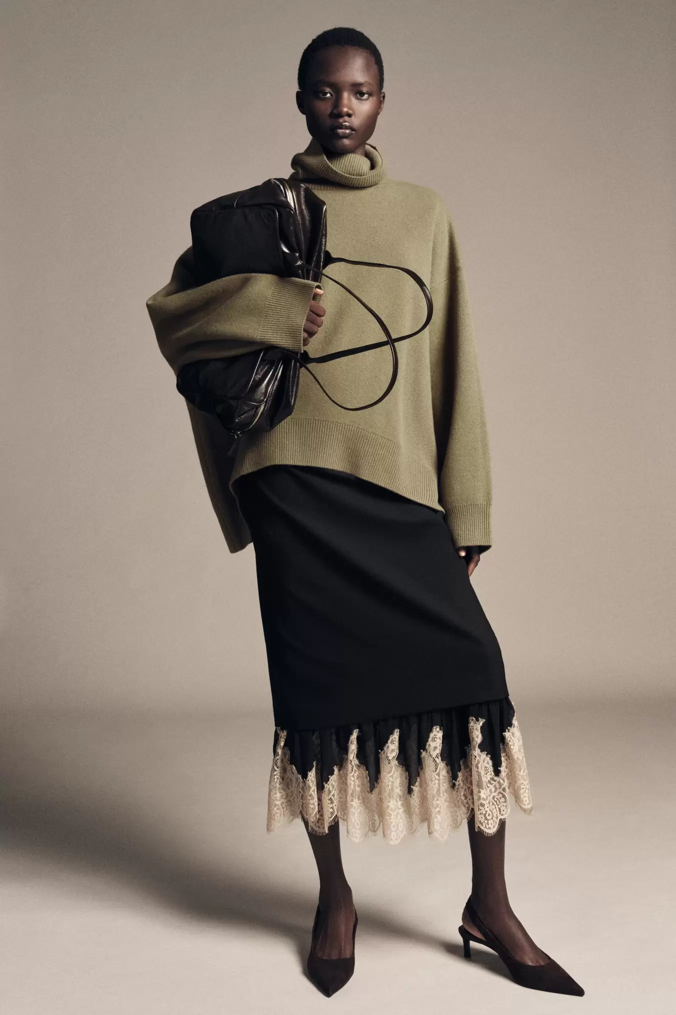 PULL OVERSIZE 95 % LAINE