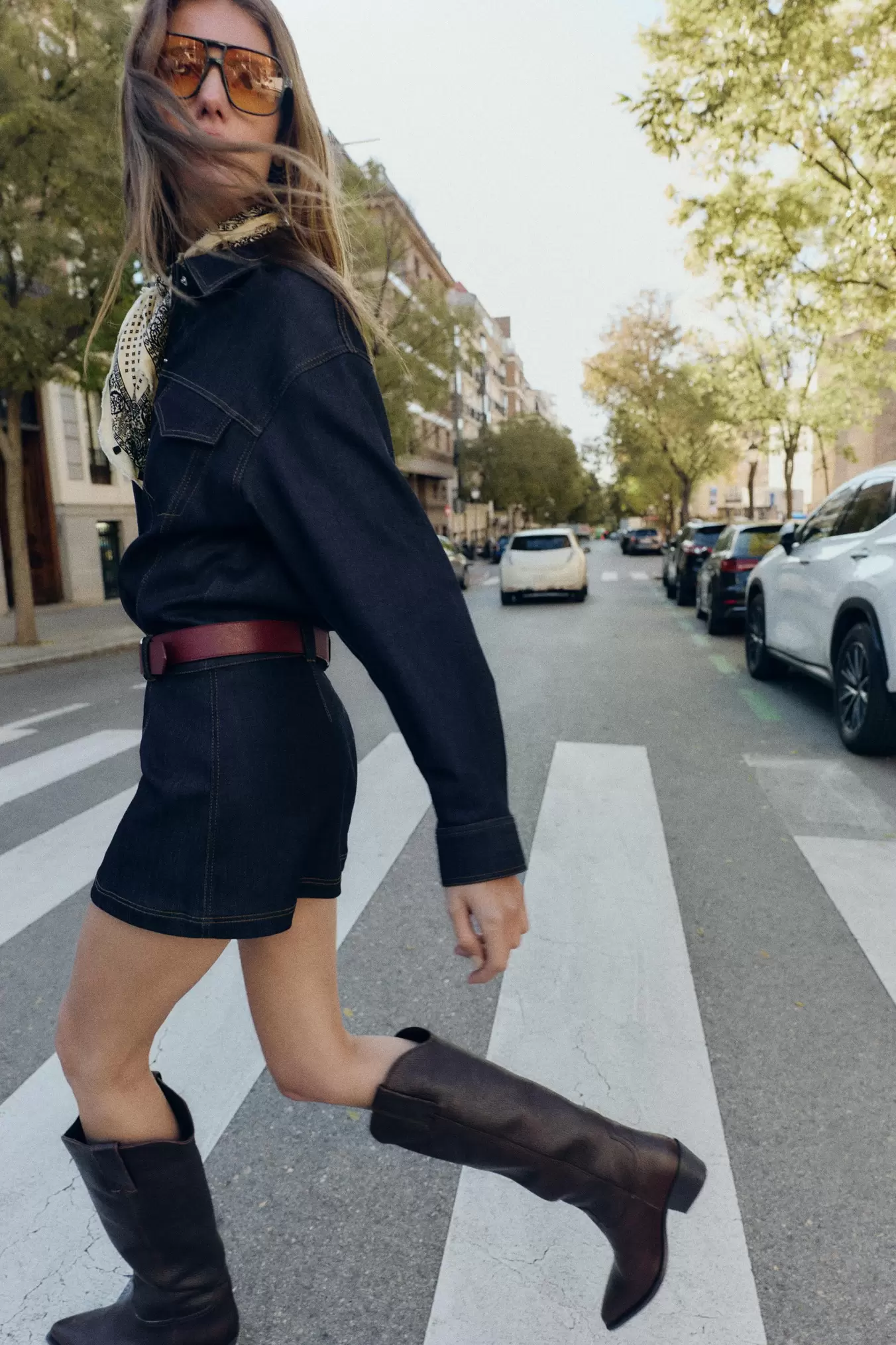 BOTTES HAUTES EN CUIR