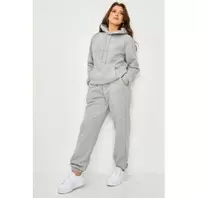 Survêtement femme Jogging En Molleton - Gris