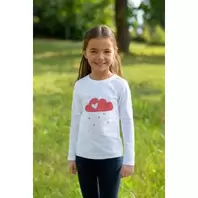 Trendyol Sweatshirt Pour Filles Coton - Blanc